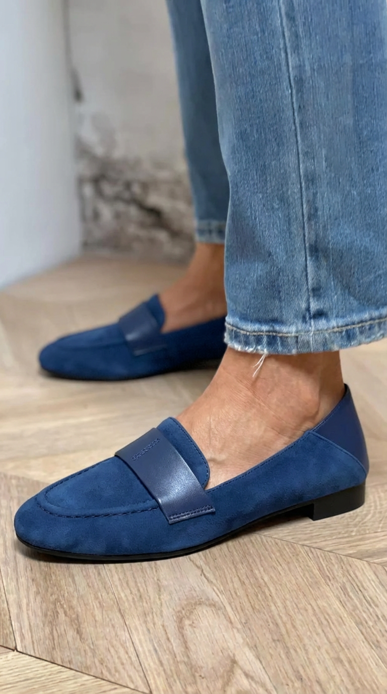 ESSENTIAL LOAFER WITH FRONT STRAP