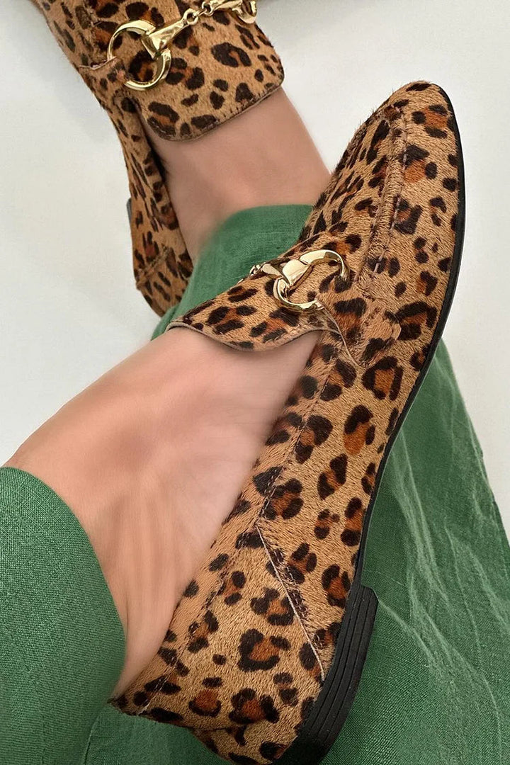 LEOPARD PRINT LOAFER