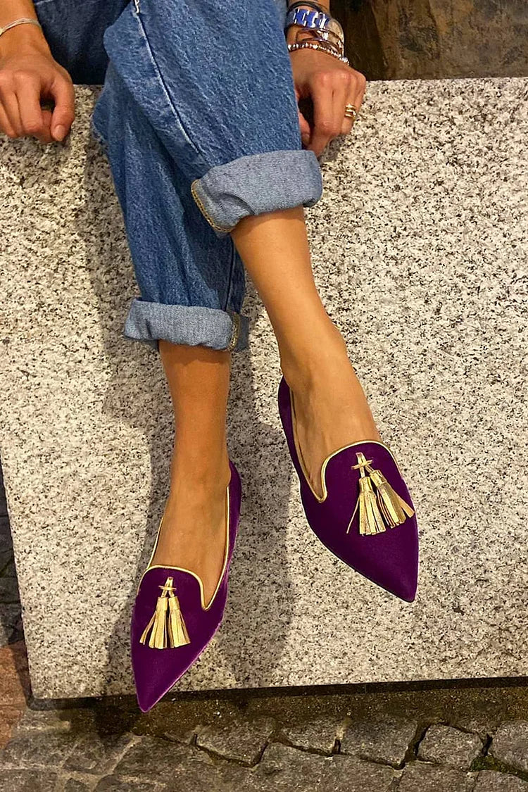 ELEGANT TASSEL LOAFERS