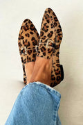 MOCCASINS WITH METALLIC DETAIL
