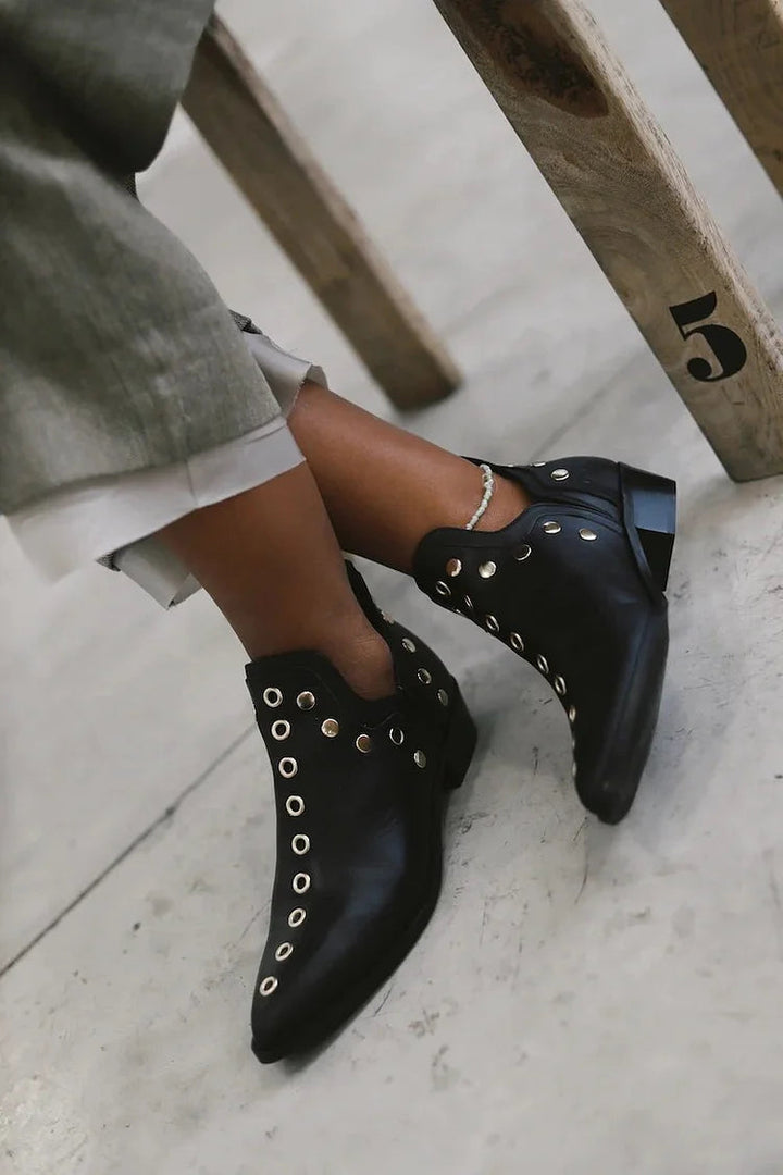 STUDDED ANKLE BOOT
