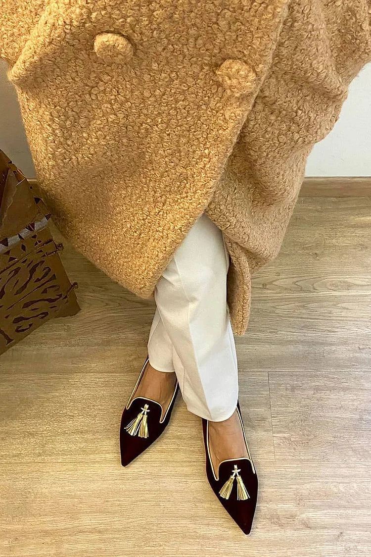 ELEGANT TASSEL LOAFERS