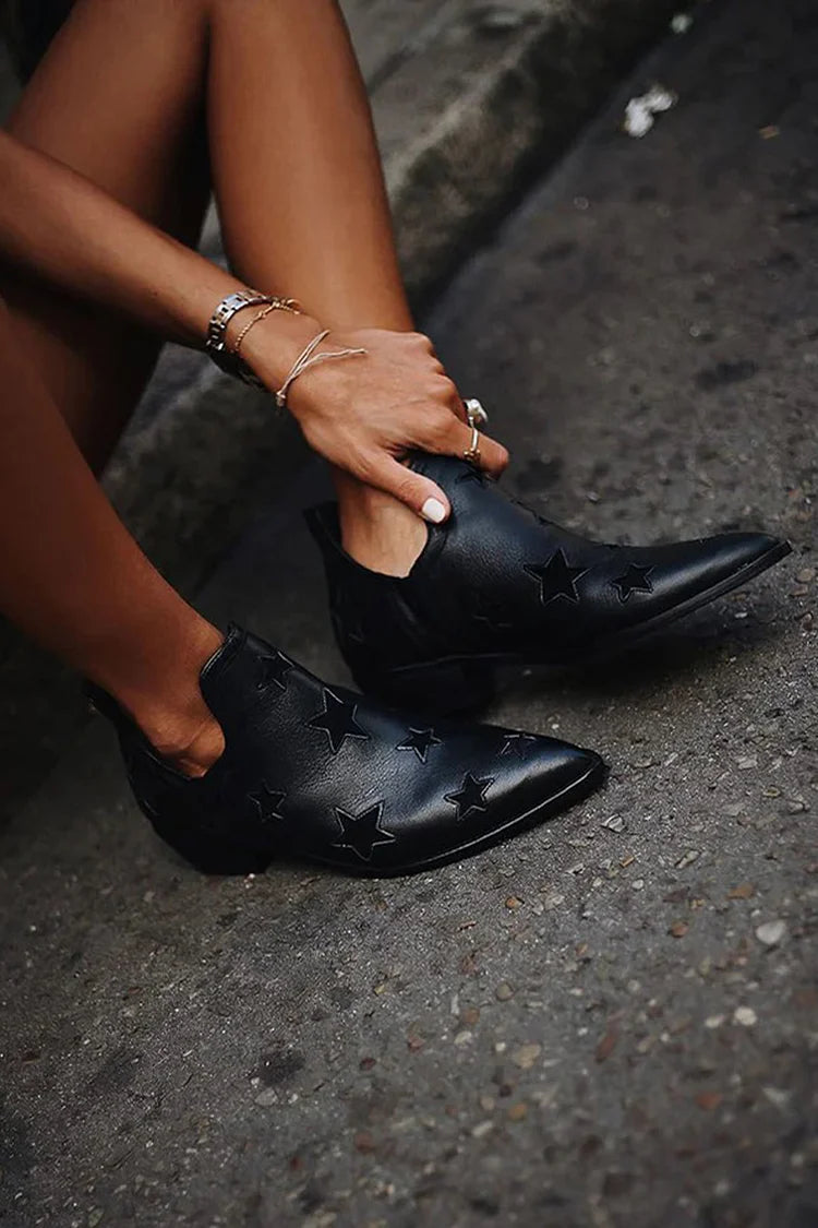 TEXAN BOOTS WITH STARS