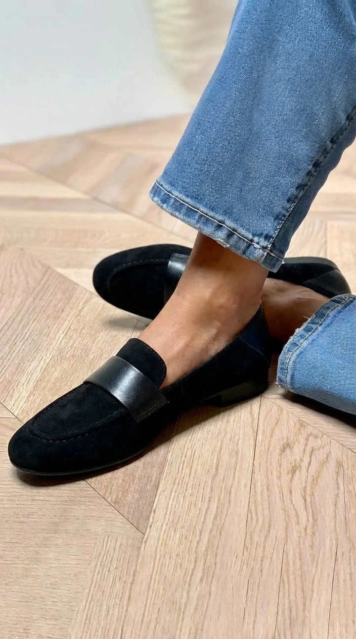 CLASSIC LOAFER WITH SMOOTH STRAP
