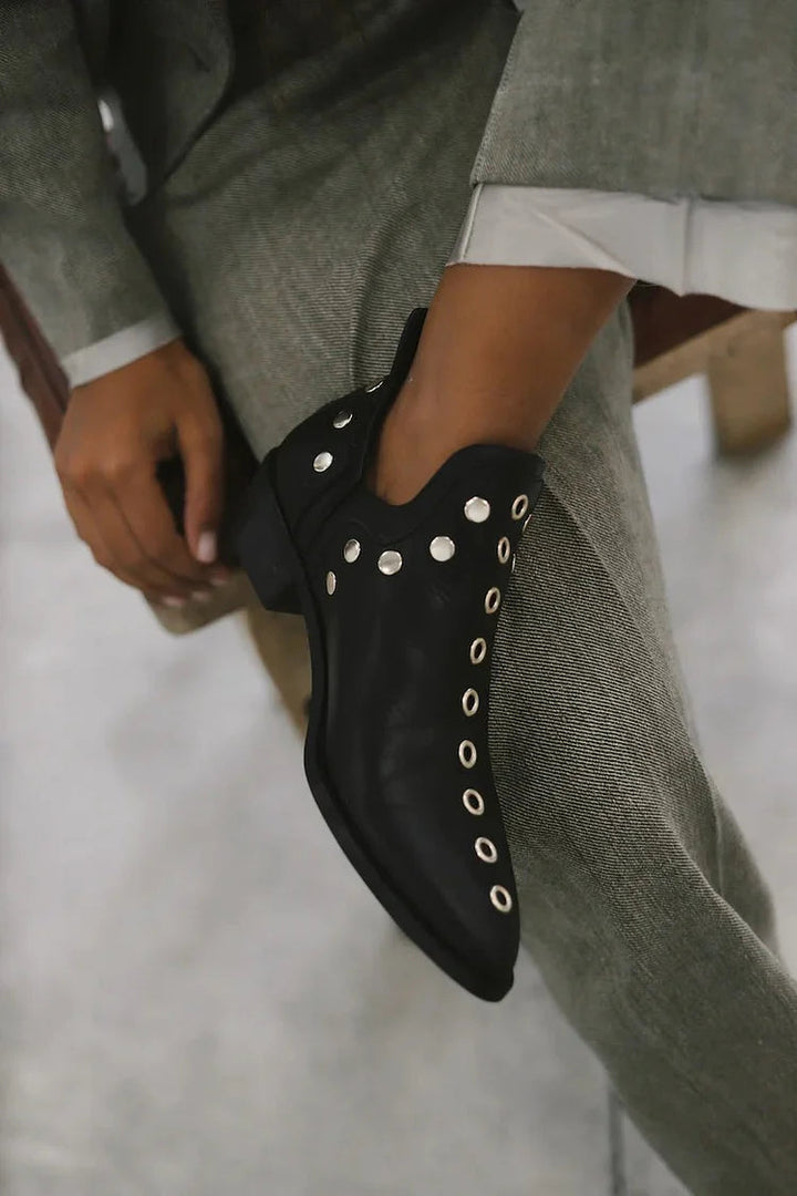 STUDDED ANKLE BOOT