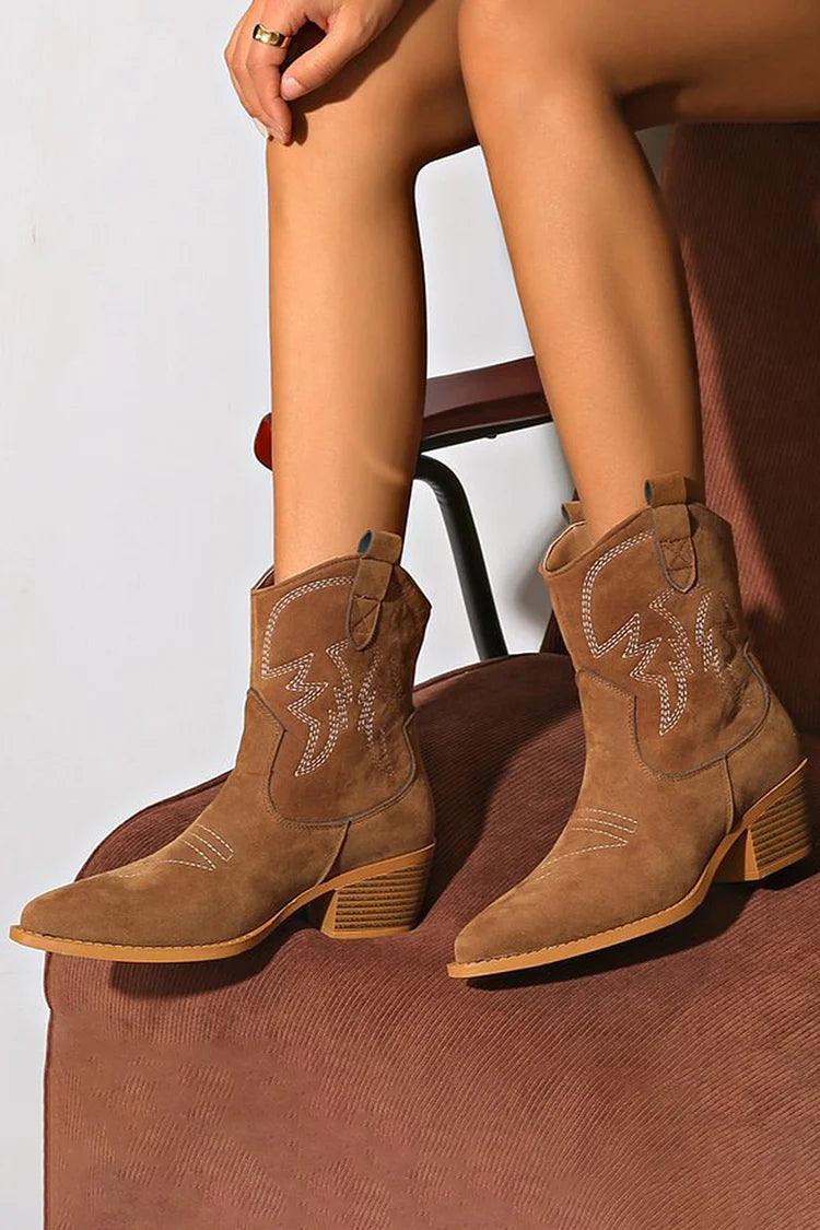 TEXAS ANKLE BOOT WITH POINTED TOE