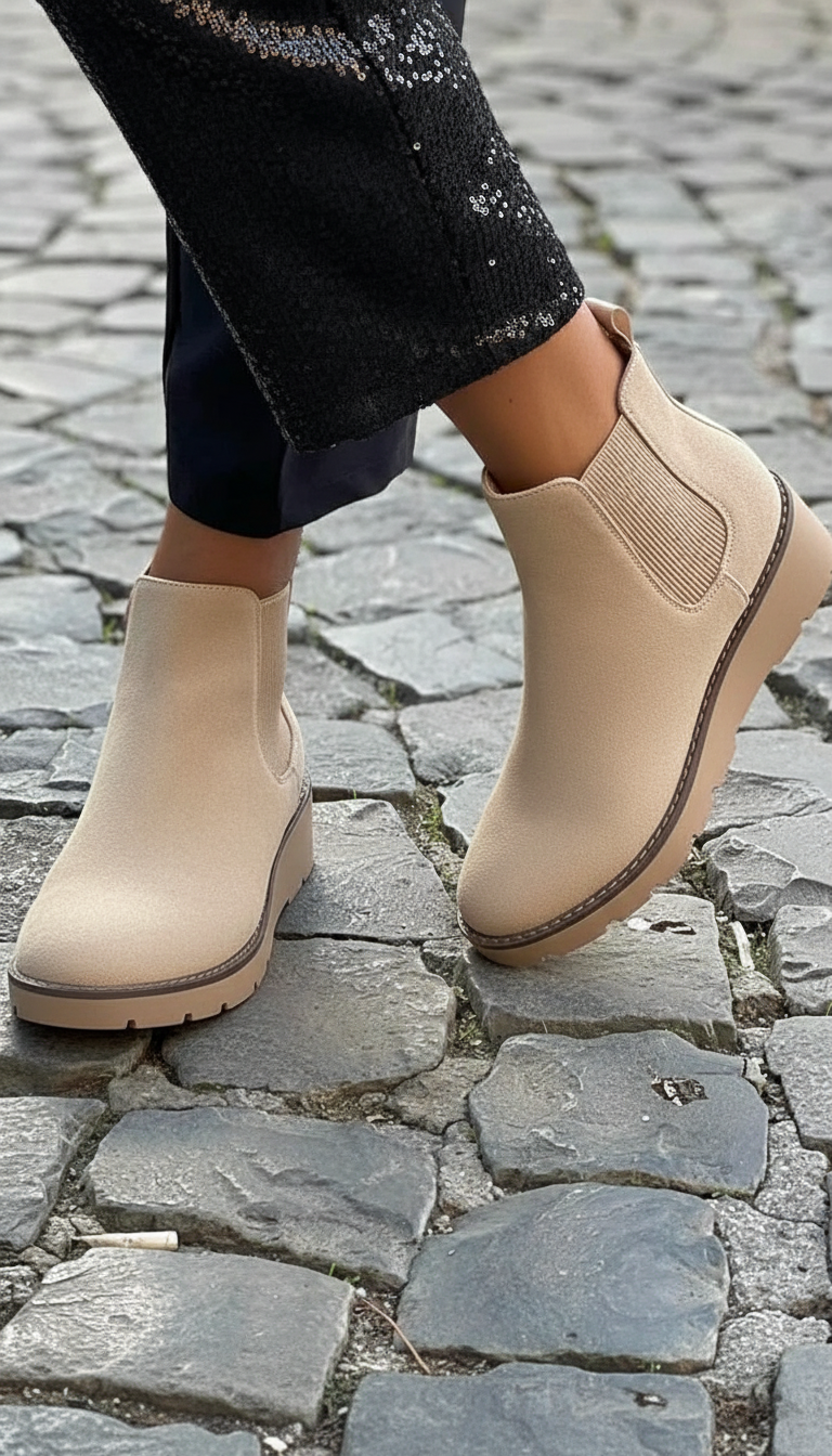 CHELSEA ANKLE BOOT WITH COMFORT WEDGE