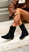 STUDDED WESTERN BOOTS