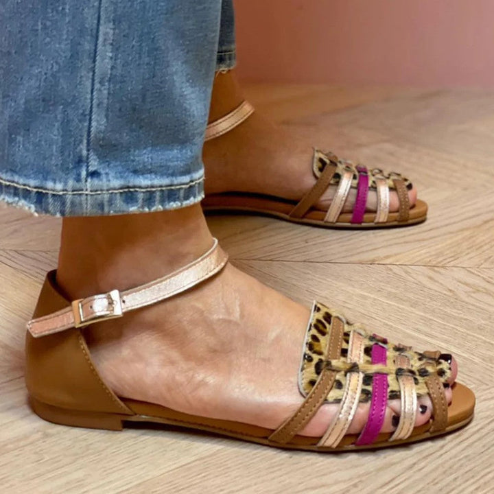 LOW MULTI-STRAP SANDAL