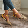 T-BAR BALLET FLATS