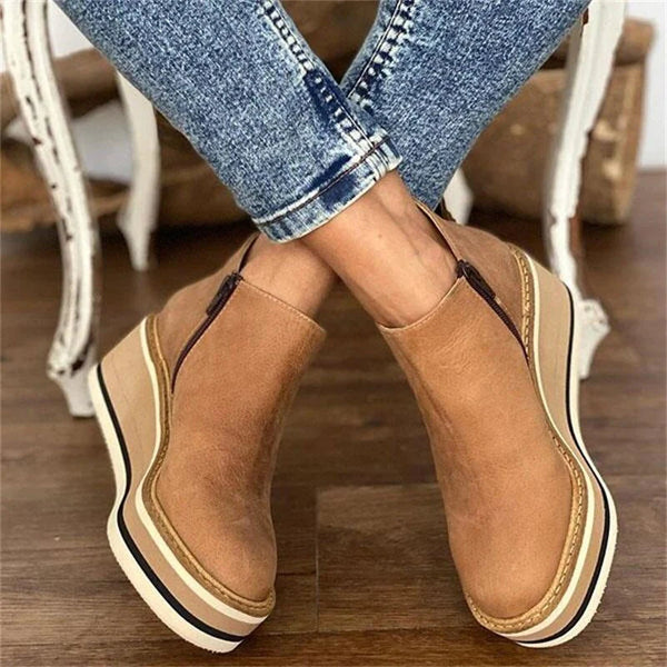 ANKLE BOOT WITH SIDE ZIP