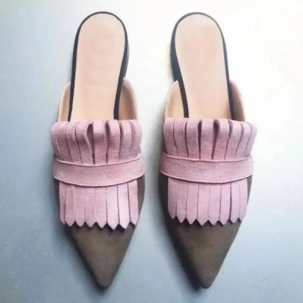 OPEN-BACK HEELING PUMPS