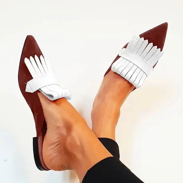 OPEN-BACK HEELING PUMPS
