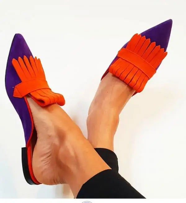 OPEN-BACK HEELING PUMPS