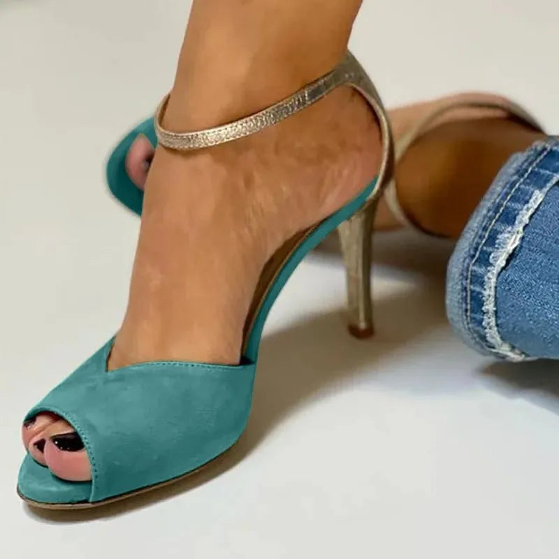 ELEGANT SANDAL WITH ANKLE STRAP
