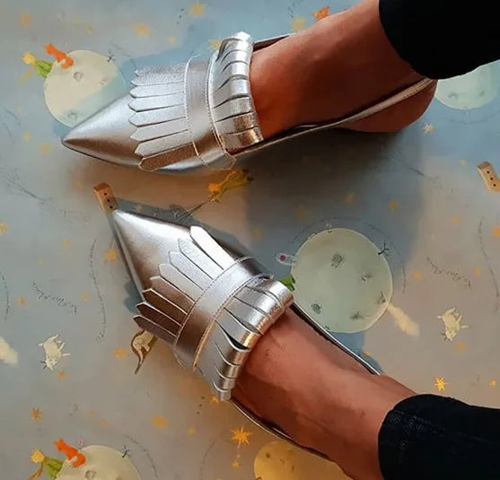 OPEN-BACK HEELING PUMPS