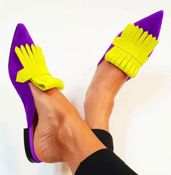 OPEN-BACK HEELING PUMPS