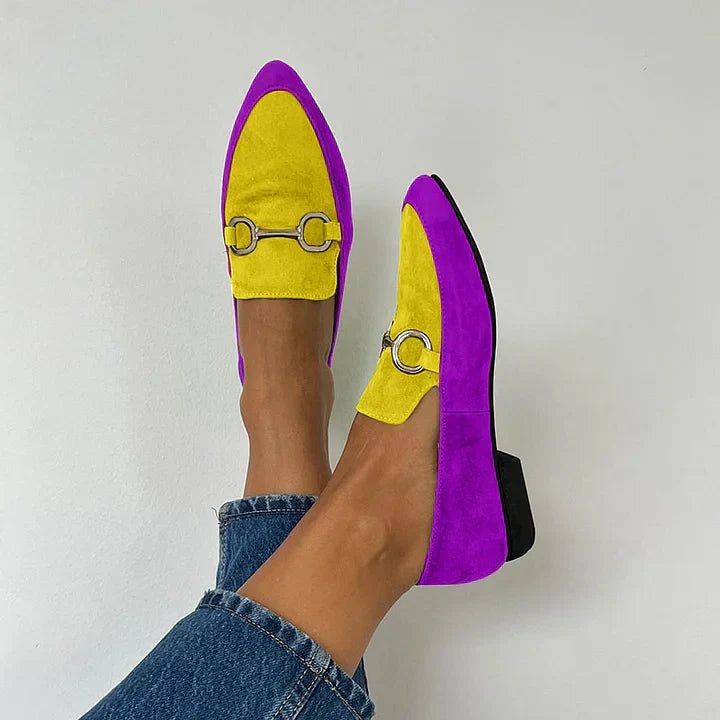 LOAFERS WITH METAL DETAIL